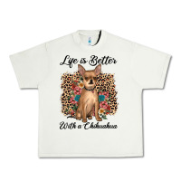 Pistachio life is better with a chihuahua Urban Heavy Tee - JahusDesignShop