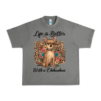Tornado life is better with a chihuahua Urban Heavy Tee - JahusDesignShop