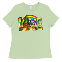Matcha St. Patricks Love With Gnome Ladies Tee - BundleAndBundleShop