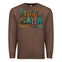 Chestnut leopard camo boy mama Mother's Day Premium Sweatshirt - LillyAllenDesigns