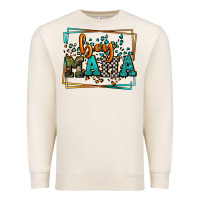 Sandshell leopard camo boy mama Mother's Day Premium Sweatshirt - LillyAllenDesigns