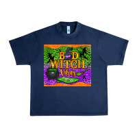 Navy bad witch vibes Urban Heavy Tee - NancyCooperArtShop