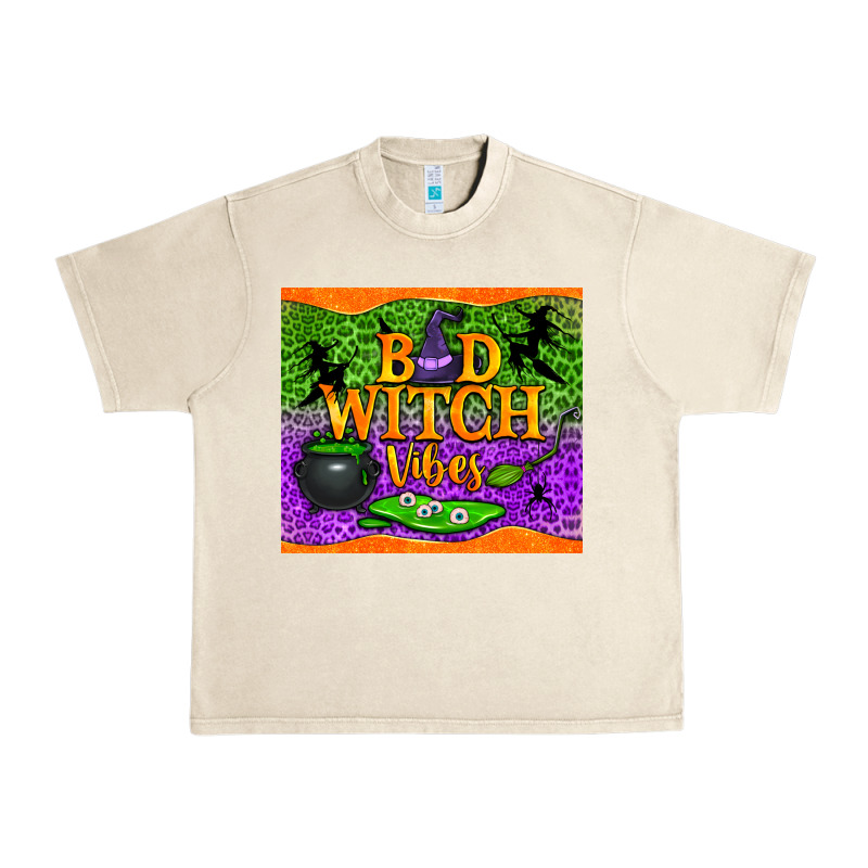 Bad Witch Vibes Urban Heavy Tee by NancyCooperArtShop | Teevron