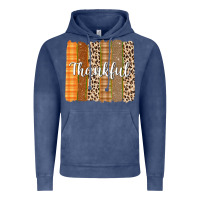 Vintage Denim Thankful Brushstrokes Vintage Hoodie - texasbilliewilder