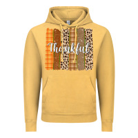 Vintage Mustard Thankful Brushstrokes Vintage Hoodie - texasbilliewilder