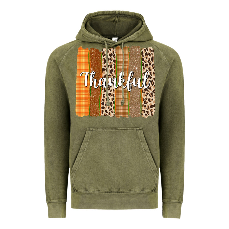 Thankful Brushstrokes Vintage Hoodie by texasbilliewilder | Teevron