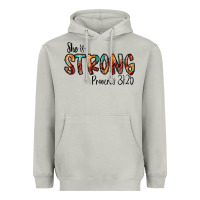 Moon Dust she is strong provebs Heavyweight Hoodie - CowhideDigitalArt