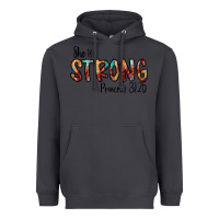 Smoke she is strong provebs Heavyweight Hoodie - CowhideDigitalArt