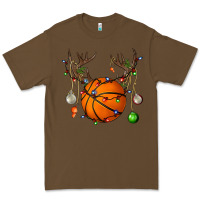 Cacao Basketball Horn Christmas Premium Tee - BundleAndBundleShop