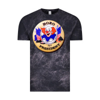 Cloud Black bozo for president Vintage Tee - artisFamous