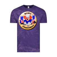 Cloud Purple bozo for president Vintage Tee - artisFamous