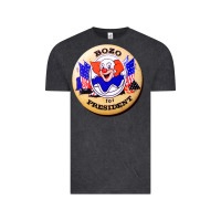 Vintage Black bozo for president Vintage Tee - artisFamous