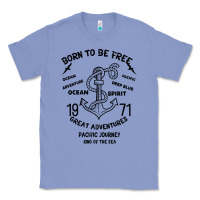 Colony Blue Born To Be Free Sea Classic Tee - Bettercallsaul