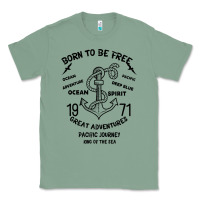 Sage Born To Be Free Sea Classic Tee - Bettercallsaul
