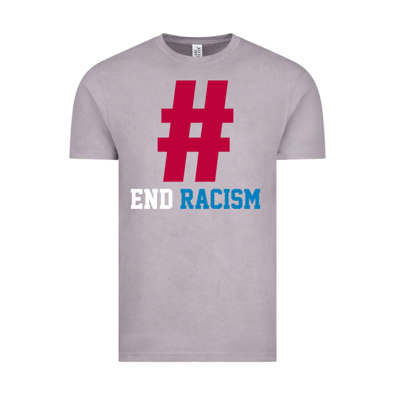 Basic End Racism Resist - Anti Trump Gift Political Vintage Tee by artisFamous | Teevron