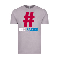 Vintage Zinc Basic End Racism Resist - Anti Trump Gift Political Vintage Tee - artisFamous