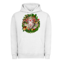 Pigment Lunar Rock Christmas merino Urban Hoodie - BarkalooDesign