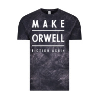 Cloud Black Basic Orwell 1984 - Anti Trump Gift Political Vintage Tee - artisFamous