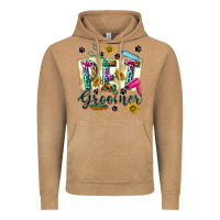 Vintage Camel Western Pet Groomer Vintage Hoodie - texasbilliewilder