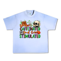 Grape Ice Under Caffeinated and Over Stimulated Urban Heavy Tee - texasbilliewilder