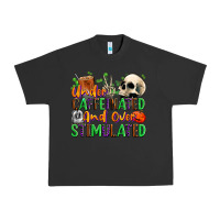 Pigment Black Under Caffeinated and Over Stimulated Urban Heavy Tee - texasbilliewilder