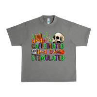 Tornado Under Caffeinated and Over Stimulated Urban Heavy Tee - texasbilliewilder