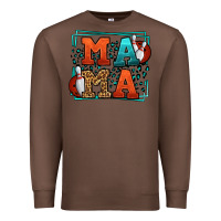 Chestnut Bowling mama leopard frame Mother's Day Premium Sweatshirt - LillyAllenDesigns