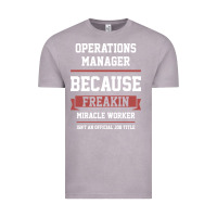 Vintage Zinc Operations Manager - Cool Gift Job Vintage Tee - artisFamous