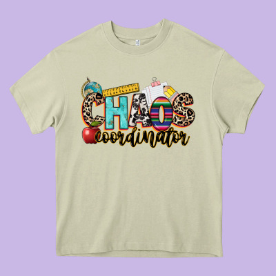 Chaos Coordinator Heavy Core Tee Designed By Nancycooperartshop
