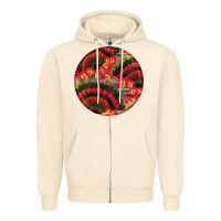 Sandshell hispanic heritage month round earrings Zipper Hoodie - BundleAndBundleShop