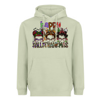 Matcha happy hallothanksmas Heavyweight Hoodie - SublimationCraftShop