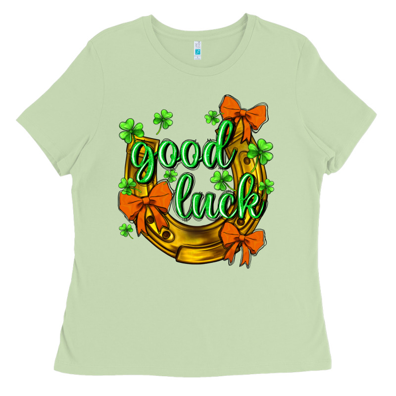 St.patrick's Good Luck Ladies Tee by BundleAndBundleShop | Teevron