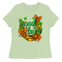Matcha St.Patrick's Good Luck Ladies Tee - BundleAndBundleShop