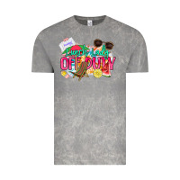 Cloud Rock Lunch lady off duty Vintage Tee - NancyCooperArtShop