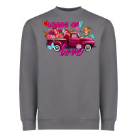 Storm Loads of love Valentine's day truck Heavyweight Sweatshirt - FaDigitalArtStudio