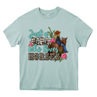 Arona just a girl who loves horses Heavy Core Tee - MaliasSmallBusiness
