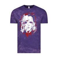 Cloud Purple friends horror face mashup horror movies halloween Vintage Tee - artisFamous