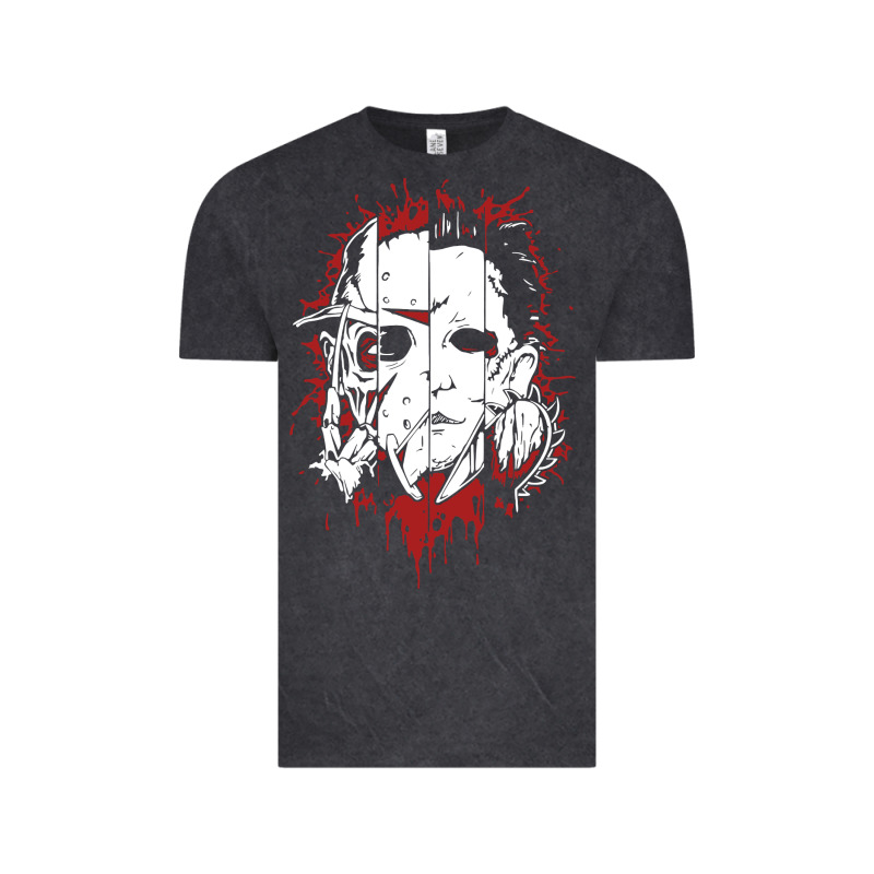 Friends Horror Face Mashup Horror Movies Halloween Vintage Tee by artisFamous | Teevron