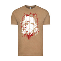 Vintage Coffee friends horror face mashup horror movies halloween Vintage Tee - artisFamous