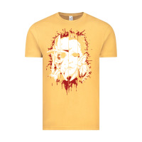Vintage Mustard friends horror face mashup horror movies halloween Vintage Tee - artisFamous