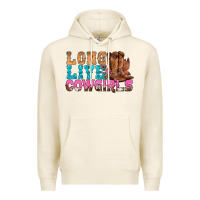 Tofu Western Long Live Cowgirls With Roses Premium Hoodie - BundleAndBundleShop