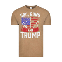 Vintage Coffee god guns and trump Vintage Tee - artisFamous