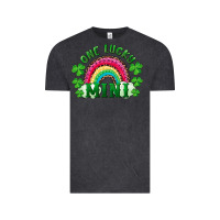 Vintage Black st patricks day one lucky mini Vintage Tee - RanaPortraitStore