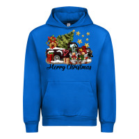 Cobalt merry christmas gnomes truck Urban Hoodie - BarkalooDesign