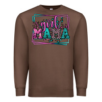 Chestnut leopard camo girl mama Mother's Day Premium Sweatshirt - LillyAllenDesigns