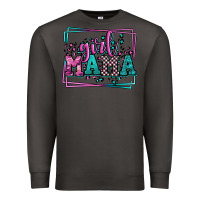 Smoke leopard camo girl mama Mother's Day Premium Sweatshirt - LillyAllenDesigns