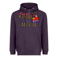 Plum i'm drunk i'm patrıtoc Heavyweight Hoodie - CowhideDigitalArt