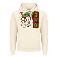 Vintage Artic Christmas Character Vintage Hoodie - NancyCooperArtShop
