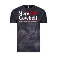 Cloud Black more cowbell 2020 election Vintage Tee - artisFamous