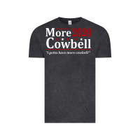 Vintage Black more cowbell 2020 election Vintage Tee - artisFamous